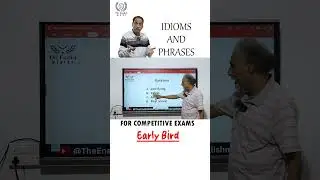 Early Bird | Idioms and Phrases for Competitive Exams | #shorts #idiomsandphrases #viral