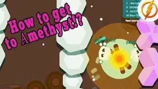 Starve.io - gameplay | How to get Amethyst?!