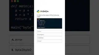 #python #interview #interviewtips #shorts #quiz #viralvideo #trending #coding #programming #new