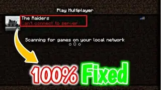 How To Fix Cant Connect To Server Minecraft Tlauncher | Minecraft Failed To Connect To The Server