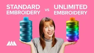 Standard Embroidery vs Unlimited Color Embroidery | Which one to choose?