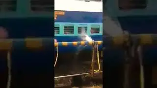 Train Pass Through Water Leakage 🤣 #funny #ytshorts #shorts