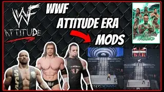 WWF ATTITUDE ERA MODS! Characters and Arenas! | AEW: Fight Forever | Mod Tutorial & Showcase