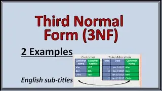 Third Normal Form in DBMS-3rd Normal Form in Dbms-3NF In DBMS-Third Normal Form-3rd Normal Form-3nf