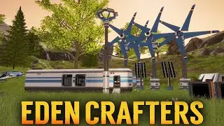 ВЫЖИВАНИЕ В EDEN CRAFTERS 2024 - ВЫЖИТЬ НА ЧУЖОЙ ПЛАНЕТЕ. СТРОИТЕЛЬСТВО БАЗЫ (СТРИМ) #2