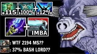 GODSPEED Force Boots Bara No Limit +2194 MS 1 Non-Stop Charge Delete All Crazy Game WTF Dota 2