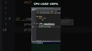 100% CPU Load with Python