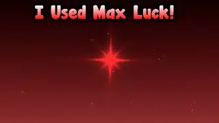 I Used Max Luck In Sol's RNG And This Happened...