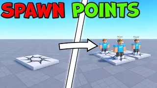 How to add MULTIPLE Spawn Points | Roblox Studio