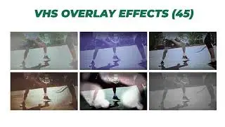 VHS Overlay Effects: After Effects template