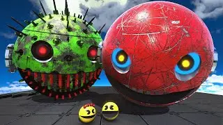 Pacman Adventures Compilation #42 | GIANT ROBOT BOSS FIGHT ! X42