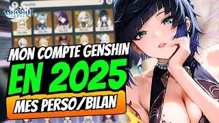 MA BOX GENSHIN IMPACT EN 2025 ! (Ma box/Mes personnages/Armes)