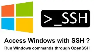 Can We Connect Windows Server with SSH ? | Hindi | LetsTalkAbout