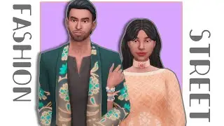Обзор комплекта Фэшн-Стрит в Симс 4 | The Sims 4 Fashion Street