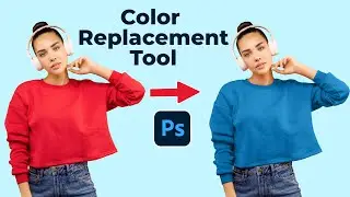 Using Color Replacement Tool in Photoshop