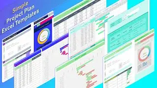 Simple Project Plan Templates - Excel