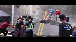 Sonic The Hedgehog 2 (Behind the Scenes With Sonic, Tails & Knuckles)