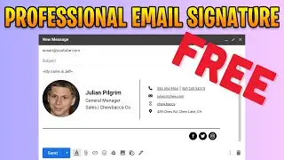 How to Create a Free Professional Email Signature