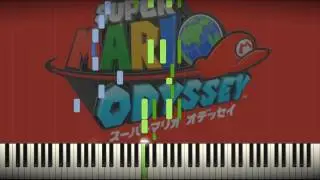 [Piano Tutorial] Super Mario Odyssey - 1-Up Girl (Jump Up, Super Star!) ~ Kaedalus