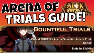 QUEEN ARENA OF TRIALS GUIDE! [AFK ARENA GUIDE]