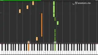 Eva Simons — Silly Boy Piano Tutorial (Synthesia + Sheets + MIDI)