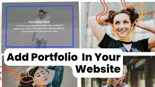 Add Portfolio Section To Your Website.