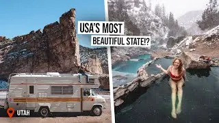 Our Ultimate RV Road Trip Through UTAH! - Epic Hot Springs, Canyon Drives and MORE!