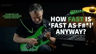 How fast is the 'Fast as F#*!' Jackson American Series Soloist? We put it to the test | Guitar.com