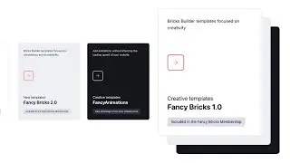 Trigger Cards - Fancy Bricks Template