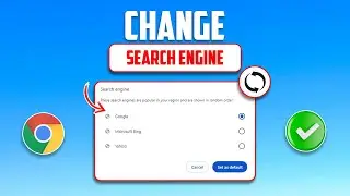 How to Change Search Engine on Google Chrome on PC | Change the Default Search Engine