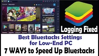 Bluestacks 4 Best Settings for Low end PC | Speed up Bluestacks