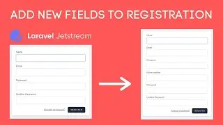 How to add new field to the jetstream registration process