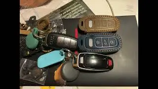 A8L D5 Keyfob Leather Case