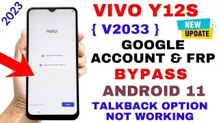 Vivo Y12s frp bypass | Vivo Y12s (PD2036) Bypass frp New Security | All Vivo Mobile Frp Bypass No PC