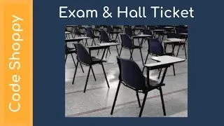 Exam Hall Ticket Management System in PHP Web Application