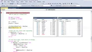 Linked List Data Structure 4. VB.NET Implementation