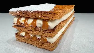 Millefeuille Vainilla Caramelo / Vanilla Caramel Millefeuille