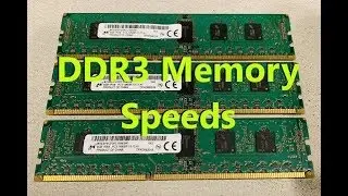 How to Determine what DDR3 Memory Speed to Install in to your Intel Based Computer/Server