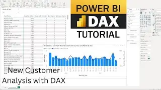 Power BI Dax Tutorial - Learn DAX for Beginners | Identify New vs Returning Customers