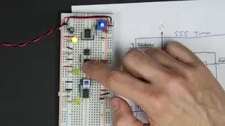 Bistable 555 - 8-bit computer clock - part 3