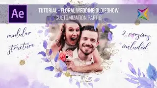 Floral Wedding Slideshow - Customization Tutorial Part 01