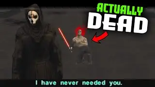 KOTOR 2 Cut Content: Nihilus Originally KILLED Darth Sion