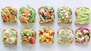 How to Make Avocado Toast 10 WAYS!