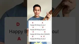 How to play Happy Birthday EASY ukulele tutorial