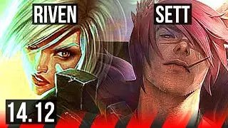 RIVEN vs SETT (TOP) | Rank 5 Riven, 11/3/11, Godlike | VN Master | 14.12