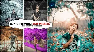 10 Premium Xmp Presets Free - 2023 || Lightroom Xmp Presets - 