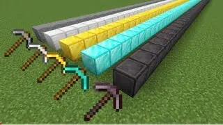 which pickaxe is faster?!