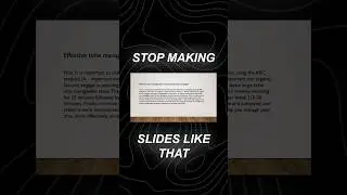 Fix a slide in 30 seconds #presentation #powerpoint #ppt