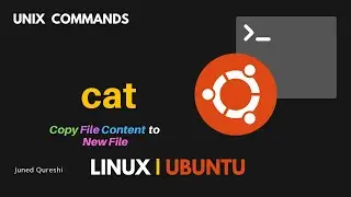 How to Copy File Contents to a New File Using cat Command | cat Command in Linux