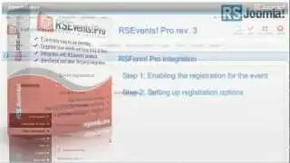 RSEvents!Pro - Register to events with RSForm!Pro